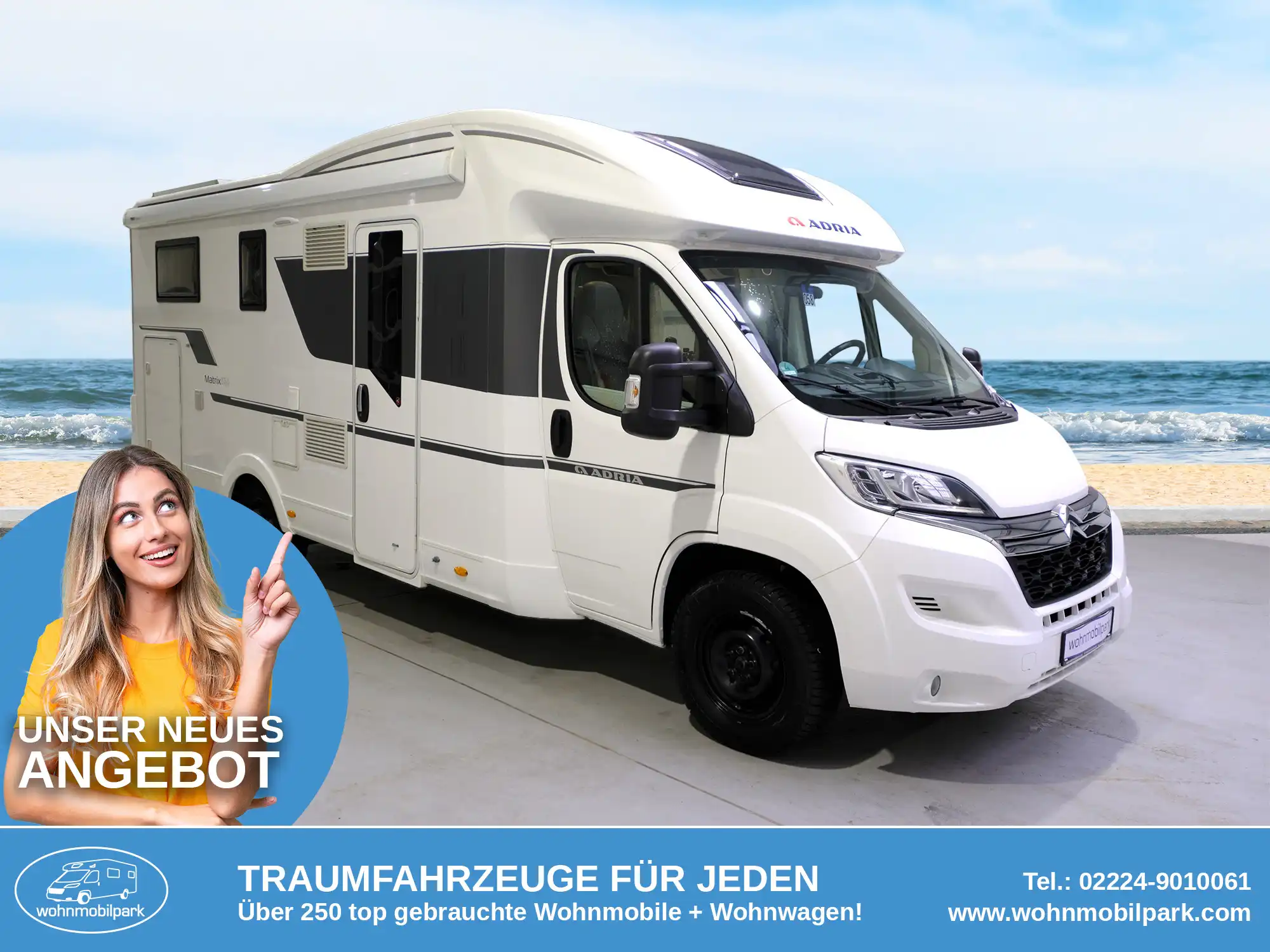 ADRIA Matrix Axess 670 SL Teilintegrierter gebraucht kaufen in Bad Honnef
